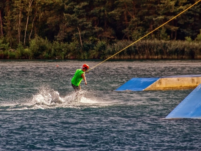 Wakeboard en el lago