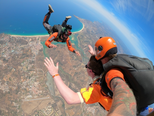 Salto di vuoto nell'Algarve portoghese 