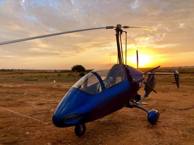 Vuelo en girocóptero por el Algarve