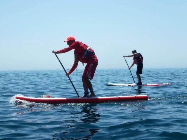  Remare sulle tavole da paddle surf 