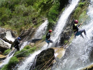 Canyoning facile à Ribeira do Fontão et photos 3h