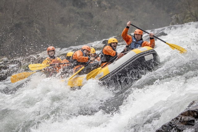 Rafting auf dem Fluss Paiva, Meitriz und Areínho, Abschnitt 3 Stunden
