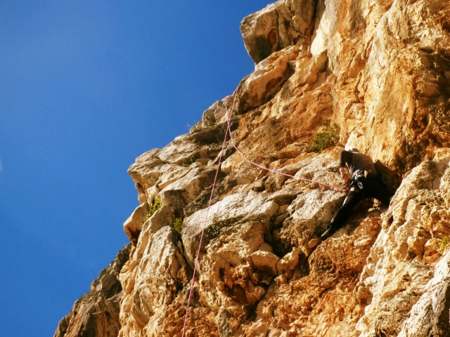  Climbing the cliffs 