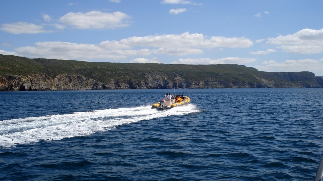  On the boat across the Atlantic 