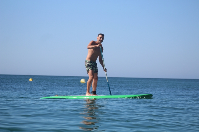 paseo en paddle surf