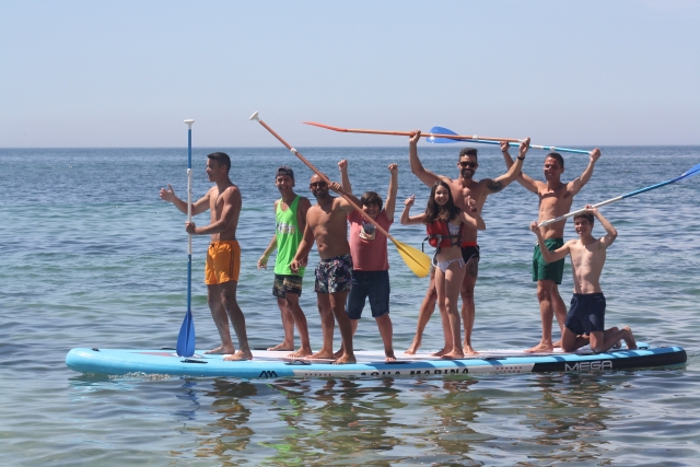 Tavola da surf mega paddle 