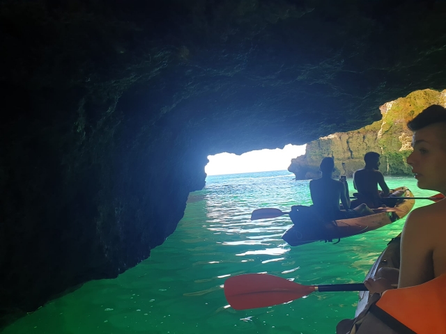  inside the caves 