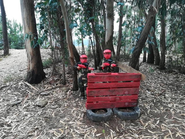  Getting ready for paintball 