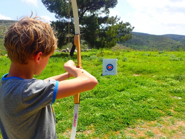  Tiro con l'arco per bambini