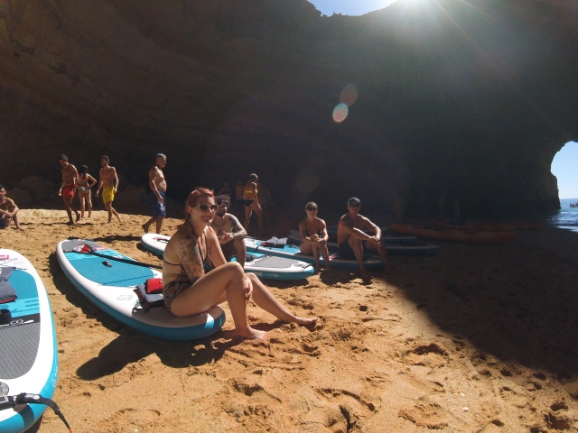  Paragem na praia 