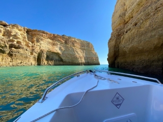 Excursion en bateau privé aux grottes de Benagil, 4h