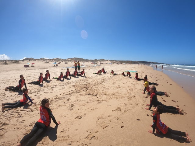  Stretching vor dem Surfen 