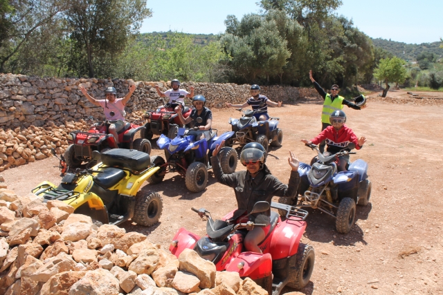  A Paderne avec le quad 