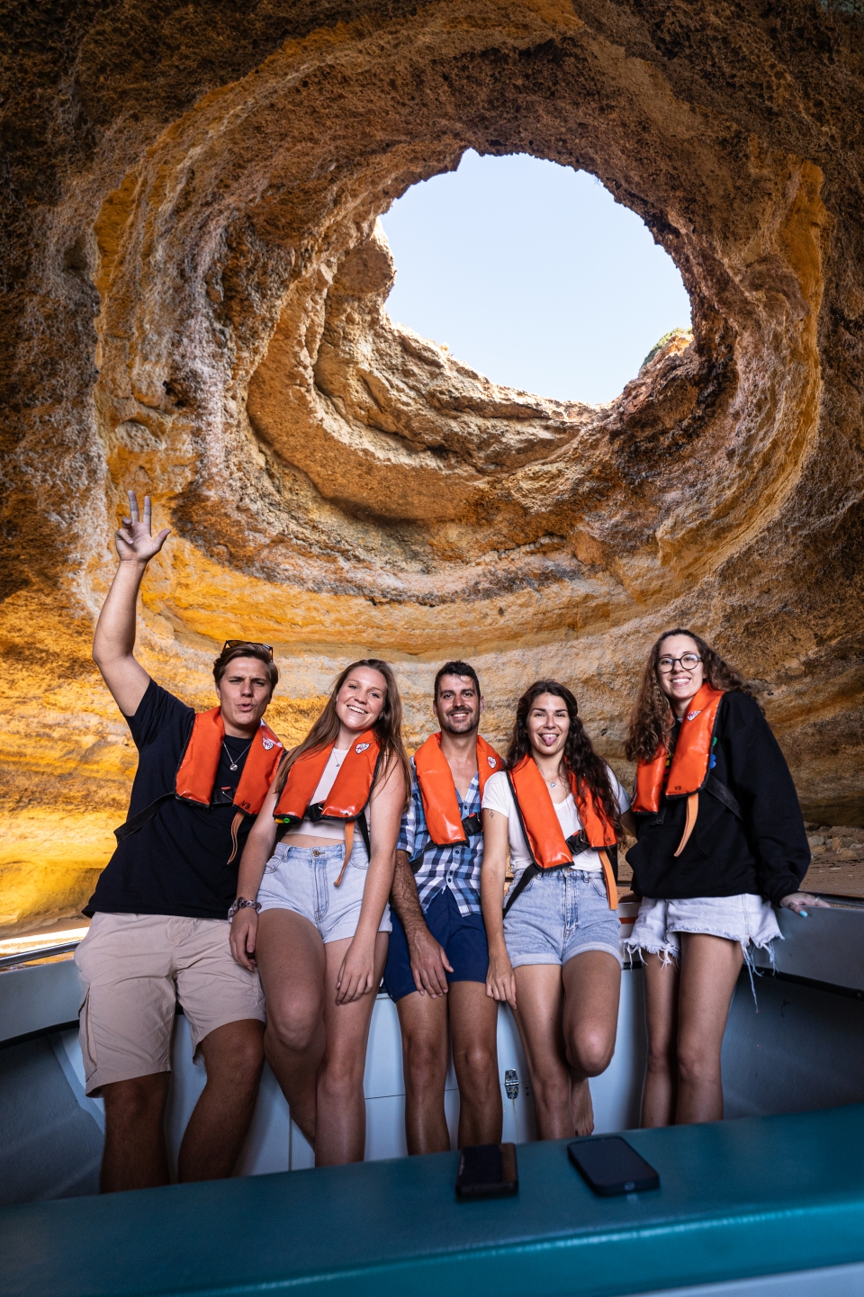  Paragem na Gruta de Benagil 