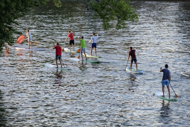Paddle surf en grupo