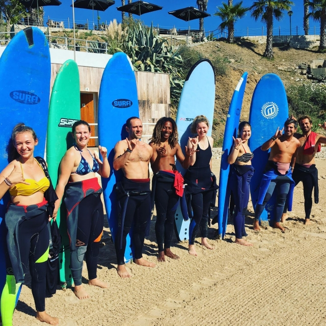  Group surf lessons