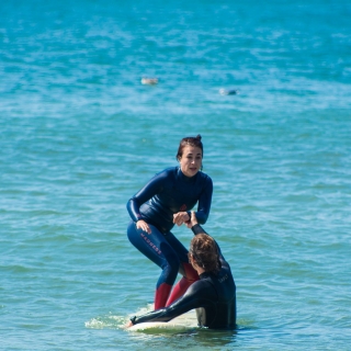 Pacote de 5 aulas particulares de surf em Carcavelos 2h
