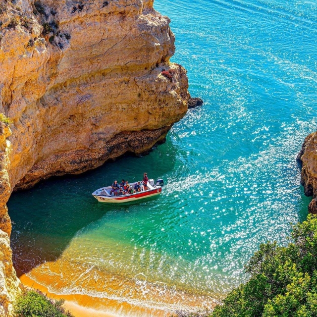  Bootsfahrt durch die Algarve Portugal 