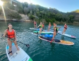 Rota de paddle surf ao longo do Rio Mira durante 2 horas