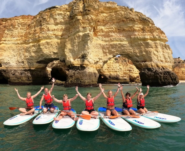  Gruppo per il giro in paddle surf 