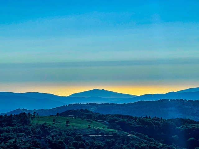  Viste dalla cima della montagna 