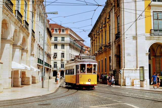 Portuguese tram 