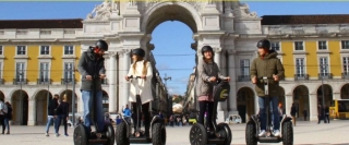 Passeio pelo centro histórico (1,5h) de segway por Lisboa