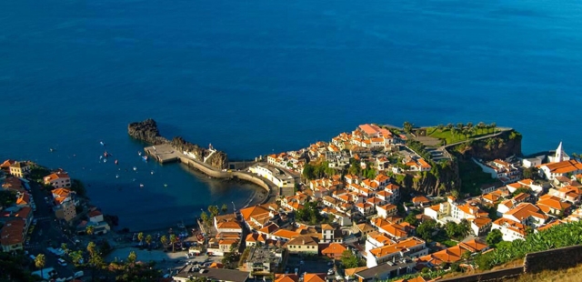 Vistas del oeste de Madeira