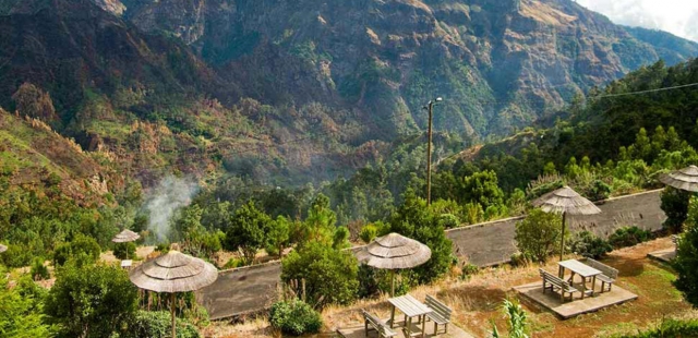 Vistas de los valles de Madeira