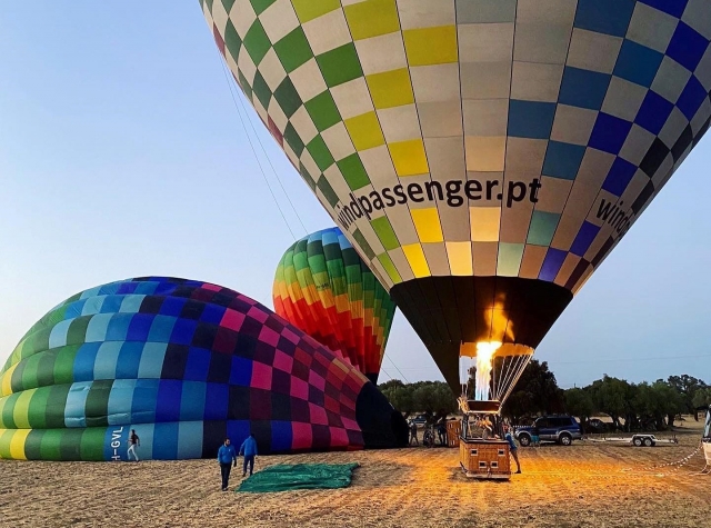  Ballonflüge stehen kurz vor dem Abflug 
