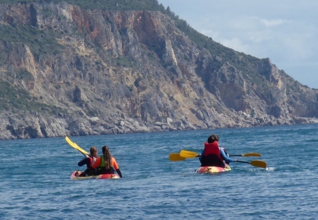 Kayaks por Sesimbra