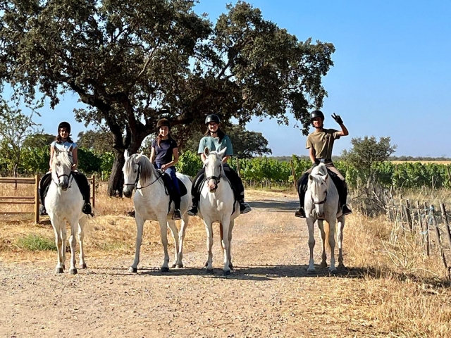  A cheval 