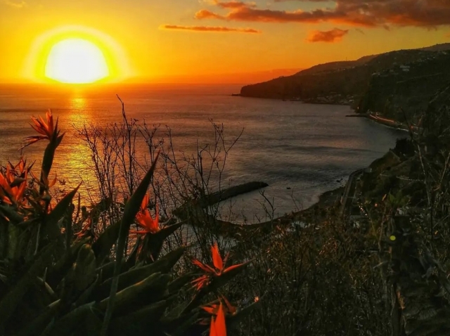 Atardecer en Madeira