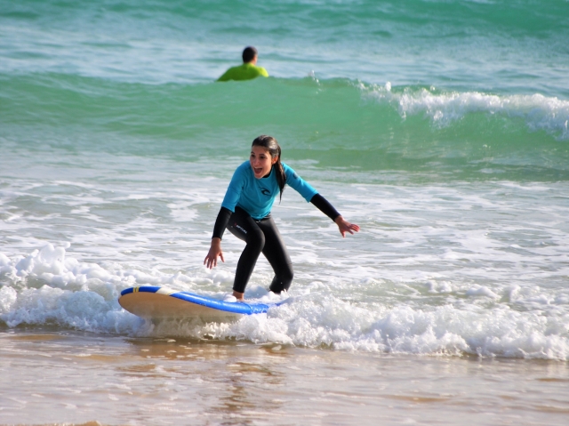  Surfen in Albufeira -