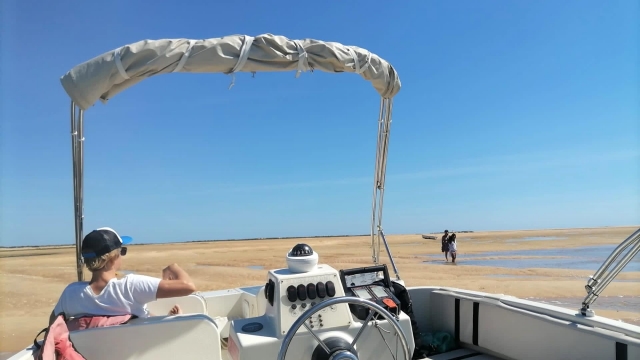 Antes de partir la ruta en barco