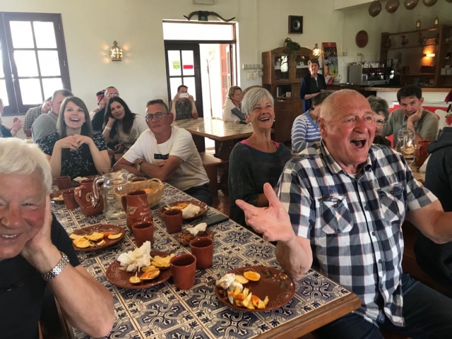 Essen im Quinta do Rio 