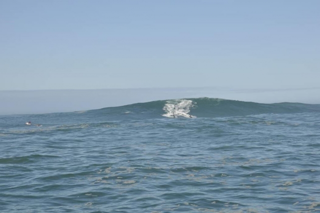  Le onde raggiungono un'altezza insospettata 