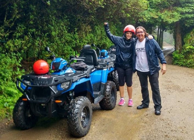  Enjoying a quad route through the Azores 