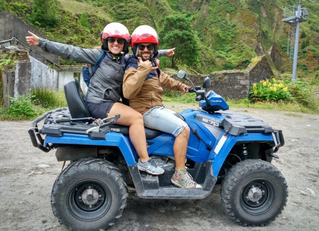 Explorando las Azores con el quad