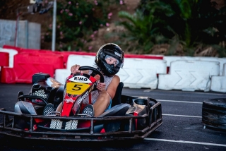 2 corridas de kart 10' + 10' + 5' treino em Machico