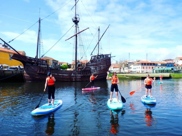  Paddle surf en groupe 