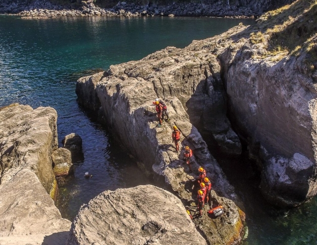 Coasteering alle Azzorre 