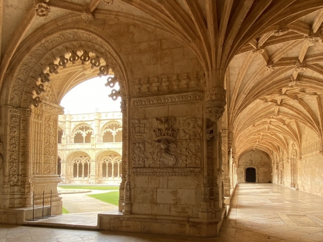  Claustro dos monges do Mosteiro dos Jerónimos 