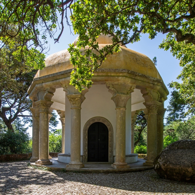  Säulentempel in den Gärten 