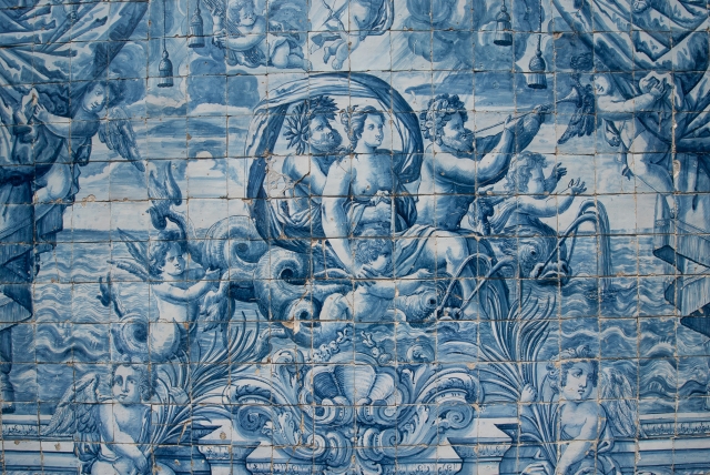  Azulejos com cena bíblica