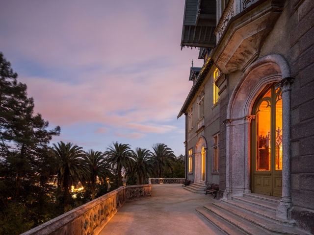 Parte de atras del palacio