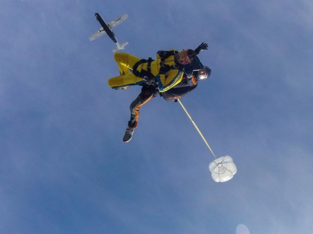 Paracadutismo dall'aereo 
