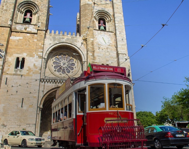Electrico historico em Lisboa