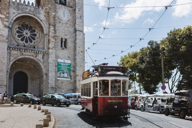 Rota de electrico em Lisboa