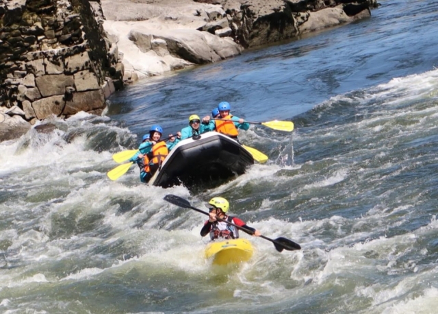 Rafting em Família